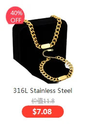 316L Stainless Steel Trend Black Big Heart Pendant Titanium Light Luxury Simple Versatile Necklace Stud Earrings Set