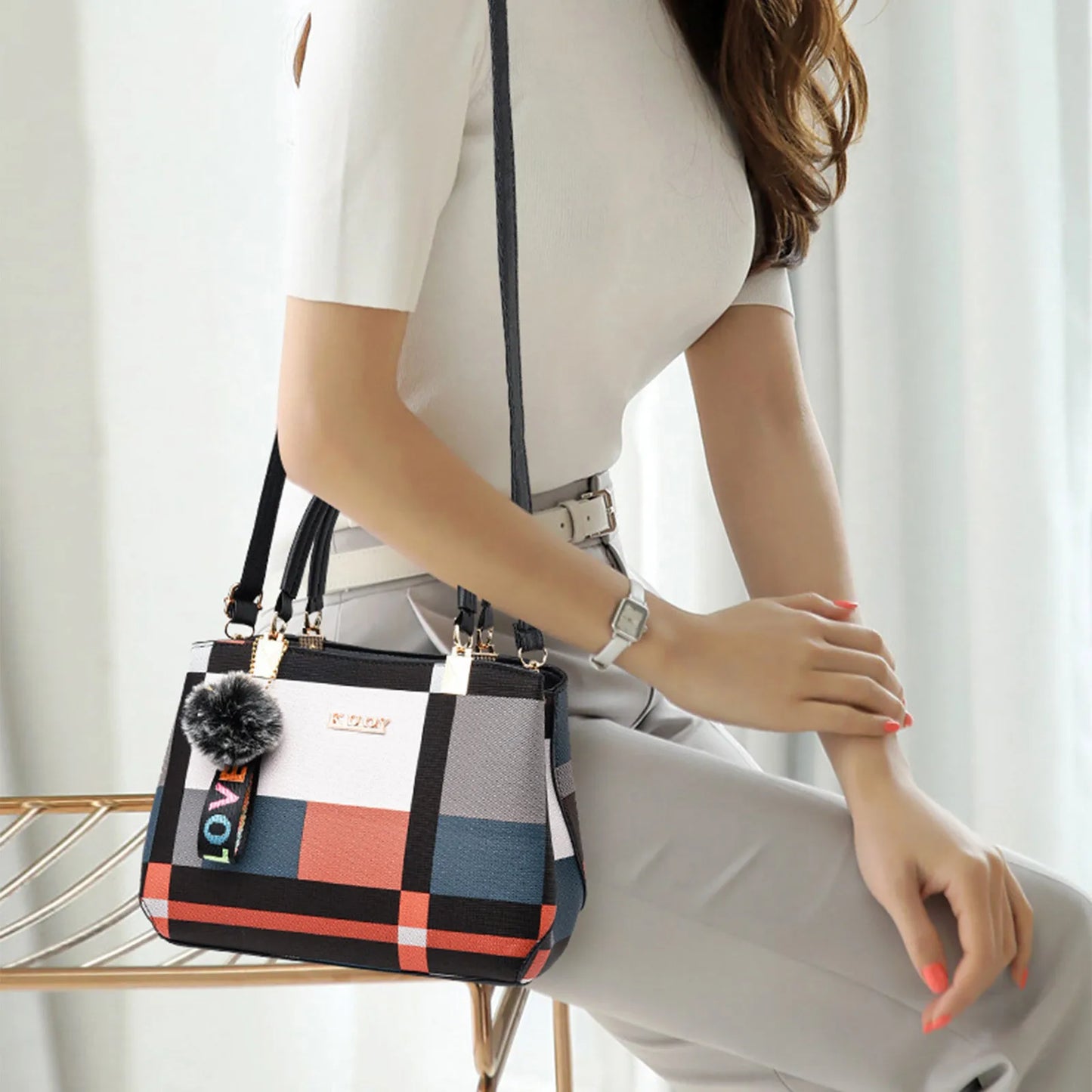 New 2024 Designer Luxury Bags For Women Ladies Handbags European And American One Shoulder Crossbody Bag Shoulder Nylon Bag