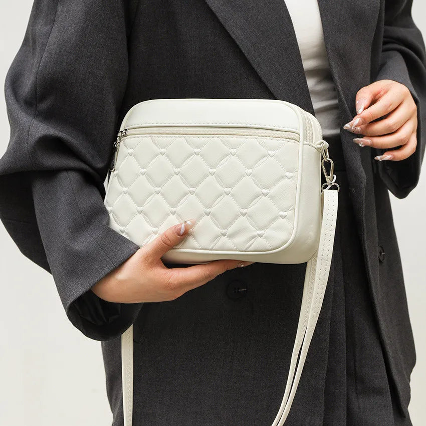 2025 Ladies with High-end and Exquisite Bags New Women's Summer Handbag Versatile Foreign Trade Crossbody Small Square Bags