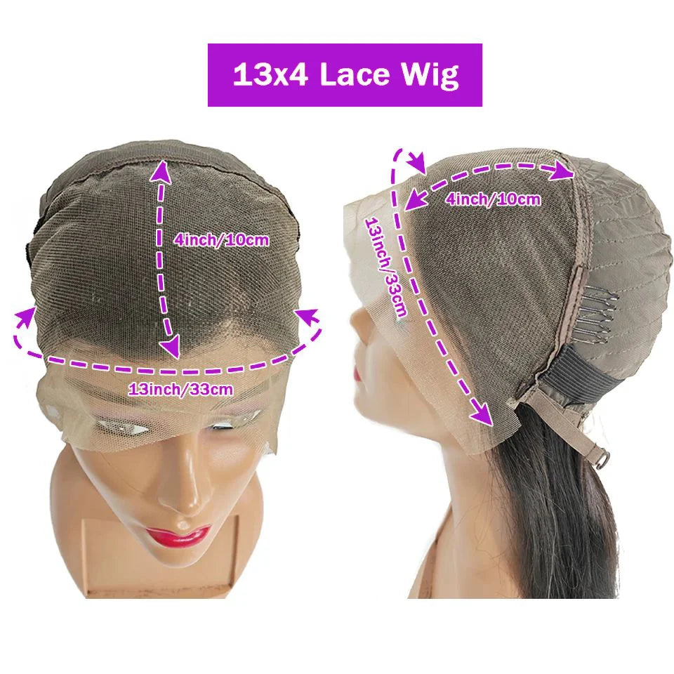 4/27 Highlight Bob Wigs Piano Colored Straight 13x4 Lace Frontal Human Hair Wig For Women Transparent Lace Front Bob Wigs