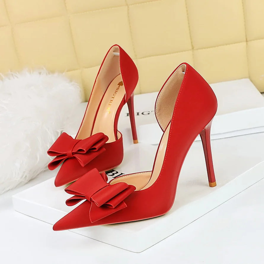 Silk Fabric New Trendy 10CM Metal Ankle Lace up Strappy Sandal Royal Blue Heels for Women 2025