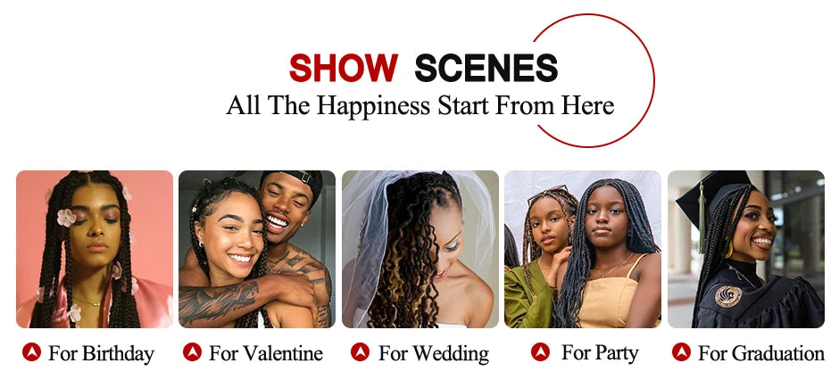 Cabelo 14 18 22 Polegada 22 Raízes ombre onda de água crochê cabelo longo boêmio trança sintética extensões de cabelo