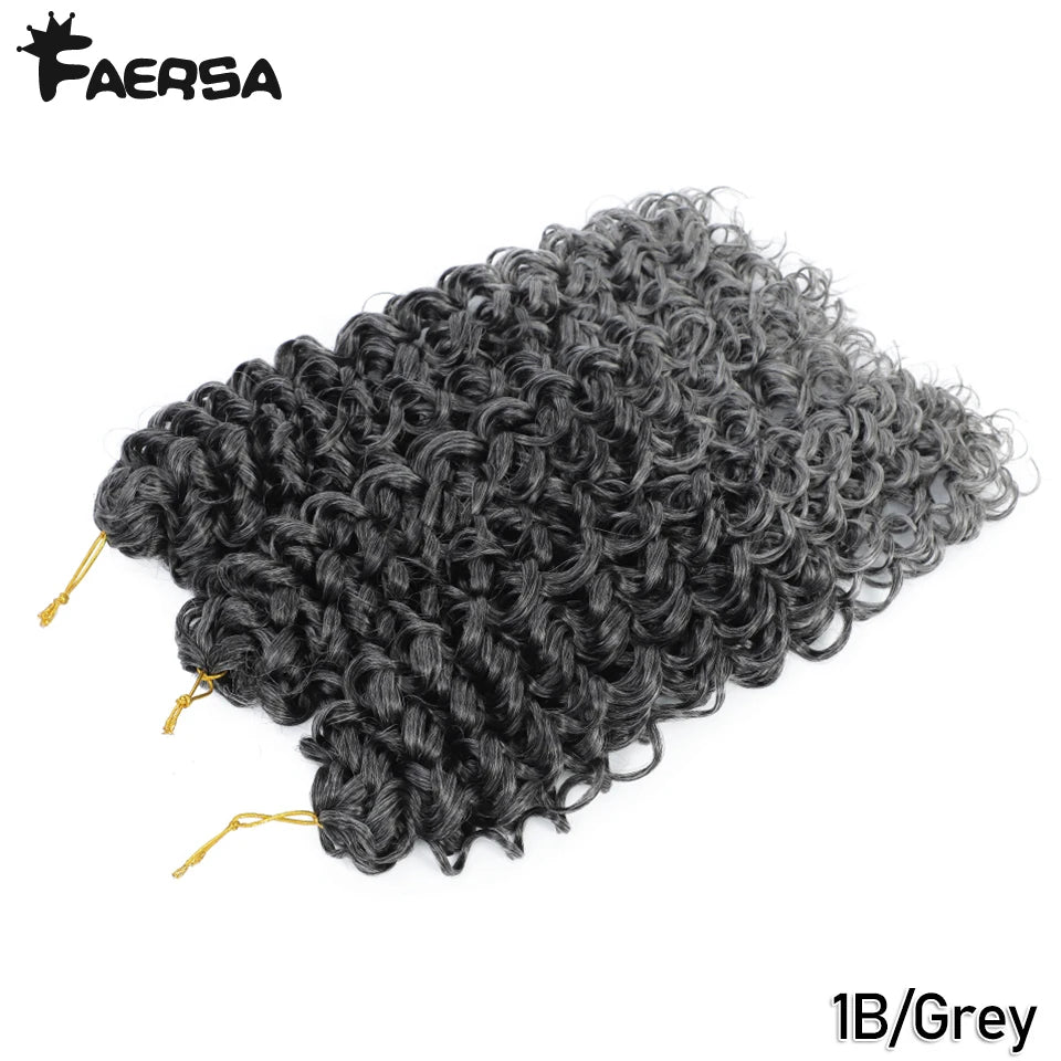 Crochet Hair Afro Curls Braiding Hair Extension Synthetic African Braided Hair For Braids Kinky Curly Soft Ombre Mazo Deep Twist