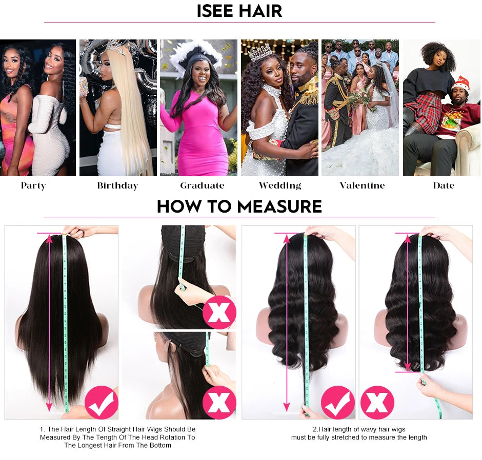 Peruca de cabelo humano encaracolado com fechamento de renda frontal HD 13x6 para mulheres, peruca de cabelo brasileiro ondulado com ondas d'água, 13x4