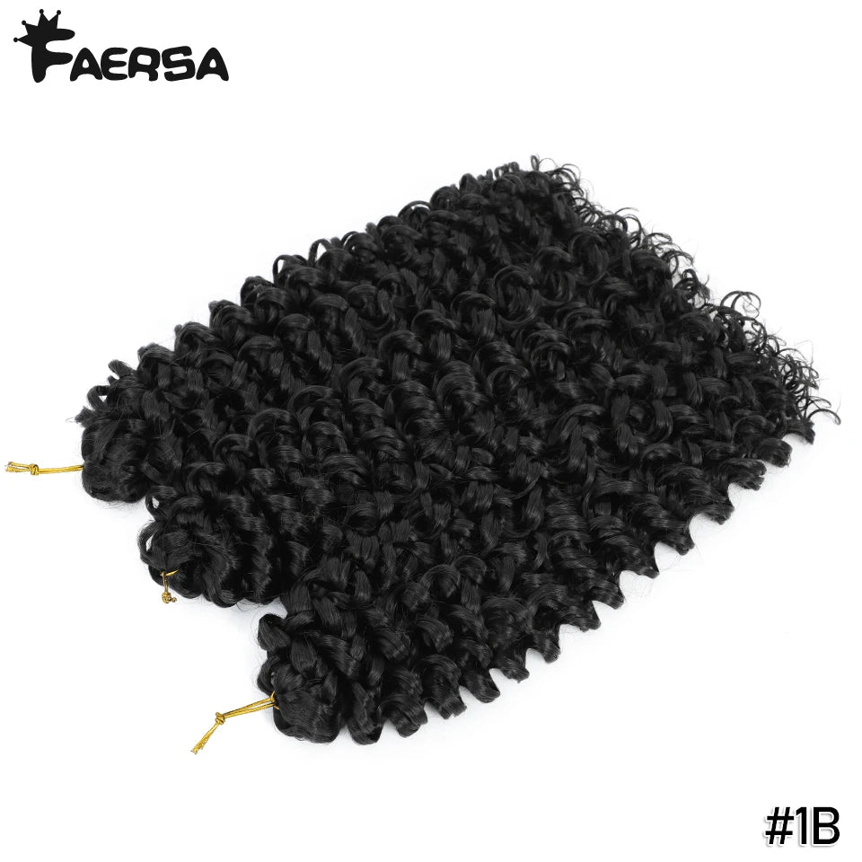 Crochet Hair Afro Curls Braiding Hair Extension Synthetic African Braided Hair For Braids Kinky Curly Soft Ombre Mazo Deep Twist