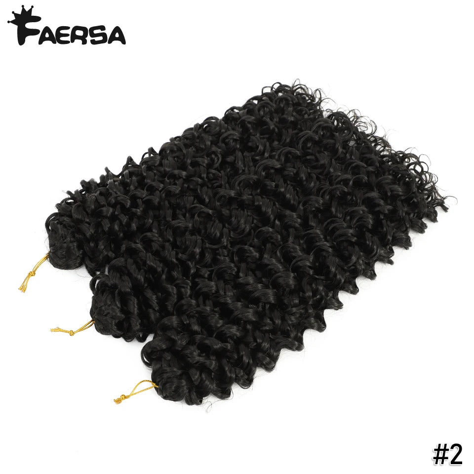 Crochet Hair Afro Curls Braiding Hair Extension Synthetic African Braided Hair For Braids Kinky Curly Soft Ombre Mazo Deep Twist