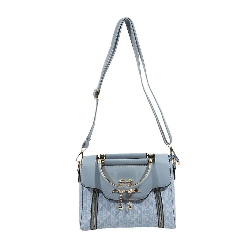 High Quality Bags Fashion Print Leather Shoulder Bag Luxury Design Shoulder Bag Elegant Small Square Bag