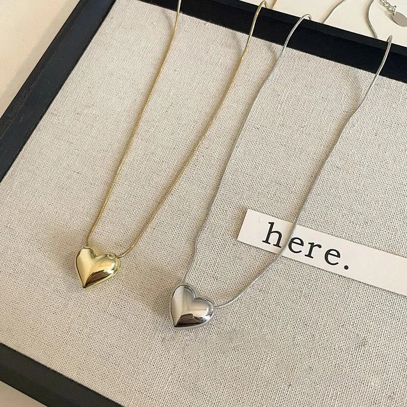 Подвеска На Шею Pendant Necklace For Women Fashion Vintage Party Jewelry Birthday Gift Piece Chain Choker Collares Para Mujer