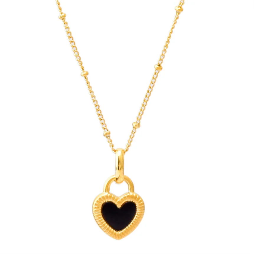 316L Stainless Steel 15 Multiple Different Styles Geometry Pendant Charm Chain Necklaces For Women Fashion Fine Jewelry Gifts