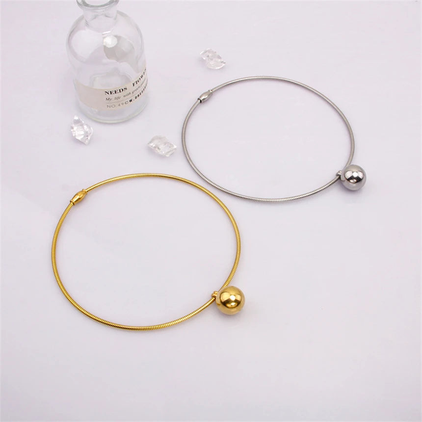 316L Stainless Steel 15 Multiple Different Styles Geometry Pendant Charm Chain Necklaces For Women Fashion Fine Jewelry Gifts