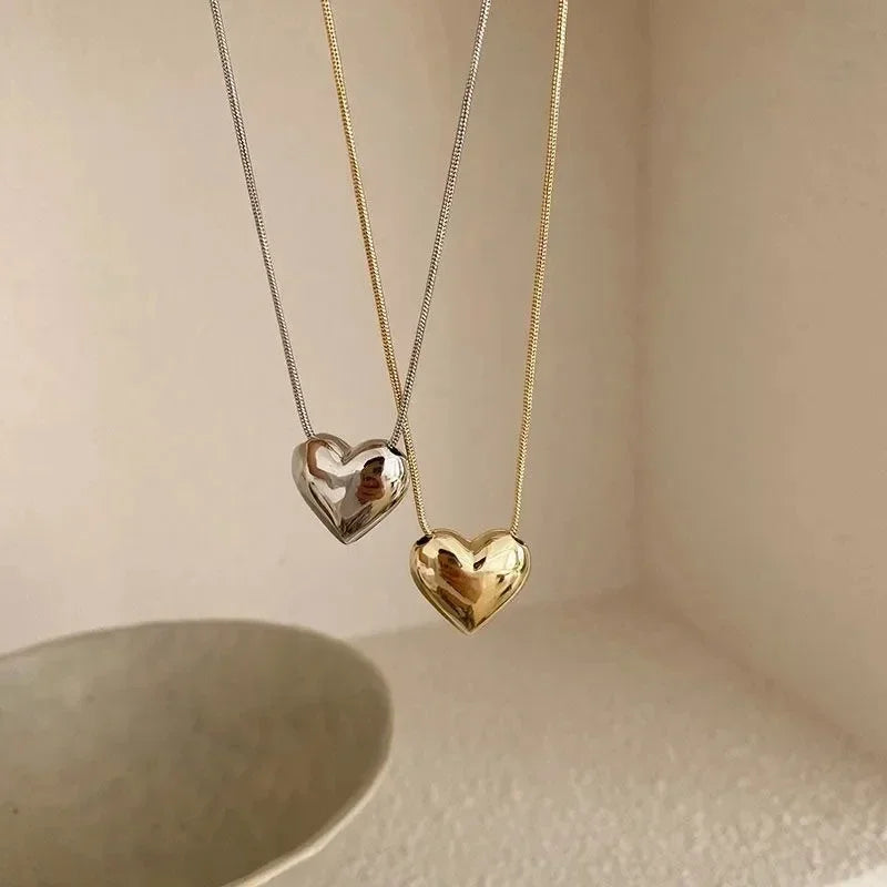 Подвеска На Шею Pendant Necklace For Women Fashion Vintage Party Jewelry Birthday Gift Piece Chain Choker Collares Para Mujer