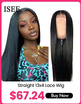 Peruca de cabelo humano encaracolado com fechamento de renda frontal HD 13x6 para mulheres, peruca de cabelo brasileiro ondulado com ondas d'água, 13x4