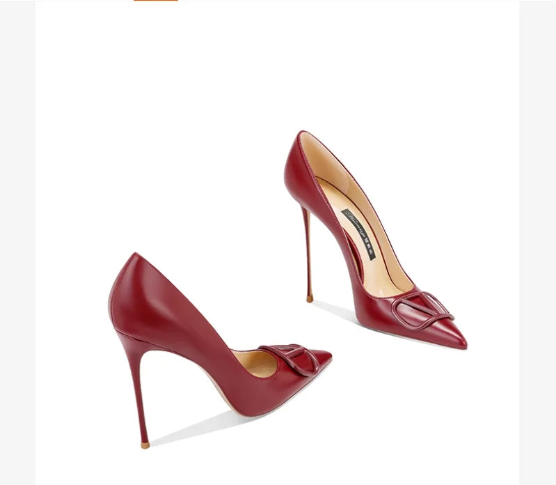 Fashionable Pointed Women's Shoes, Sexy High Heels, Women's Wedding Slim High Heels