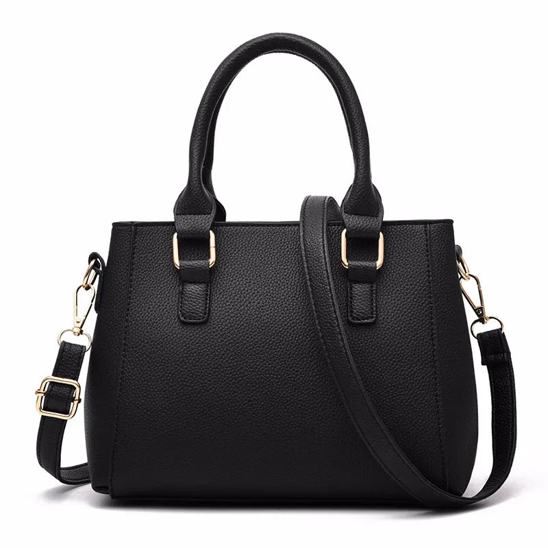 1PCS handbag Embroidery Messenger Bags Women Leather Handbags Bags for Women Sac a Main Ladies hair ball Hand Bag
