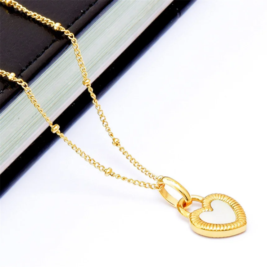 316L Stainless Steel 15 Multiple Different Styles Geometry Pendant Charm Chain Necklaces For Women Fashion Fine Jewelry Gifts